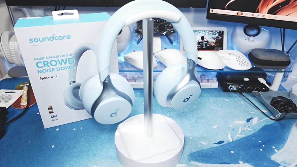 【美品】anker soundcore Space One ワイヤレスヘッドホン Soundcore Space One | ヘッドホンの製品情報 | Anker Japan